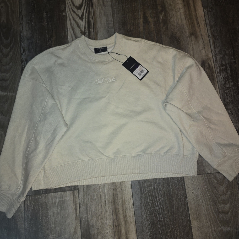 Bad Birdie Tan Sweatshirt